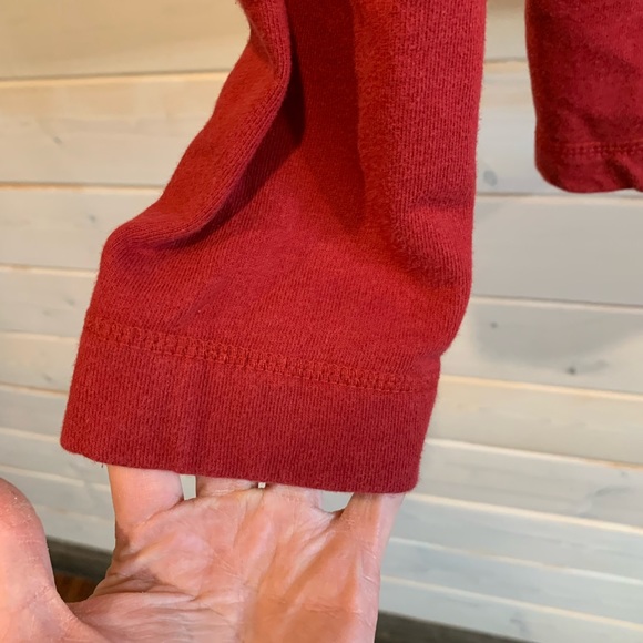 Faded Glory | Vintage Red Floral Embroidered Top - Picture 5 of 5